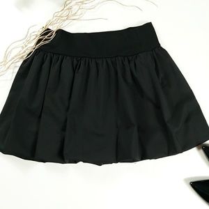 Alice + Olivia Black Bubble Skirt